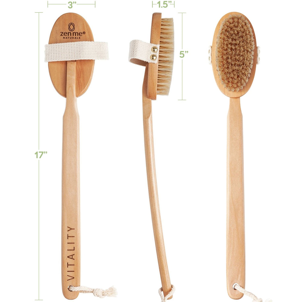 Soft Bristle Cleaning Brush, Vegan, Natural Skincare